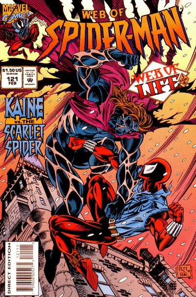 Web of Spider-Man 1985 #121 Direct Edition - back issue - $5.00