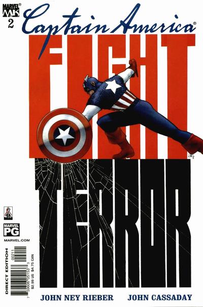 Captain America 2002 #2 Direct Edition - back issue - $3.00