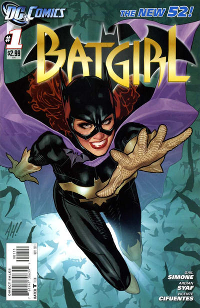 Batgirl 2011 #1 Direct Sales - back issue - $8.00