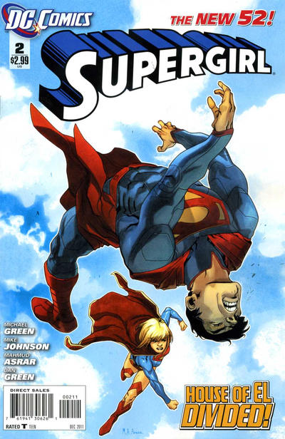 Supergirl 2011 #2 Direct Sales - back issue - $3.00