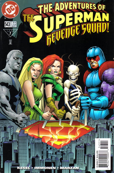 Adventures of Superman 1987 #543 Direct Sales - back issue - $3.00