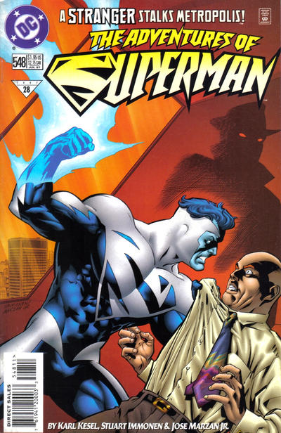 Adventures of Superman 1987 #548 Direct Sales - back issue - $3.00