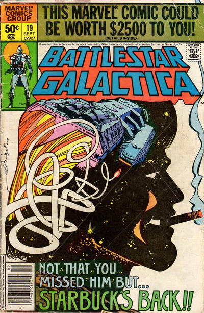 Battlestar Galactica 1979 #19 Newsstand ed. - back issue - $4.00