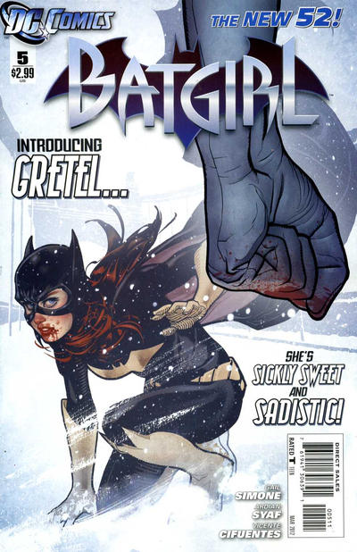 Batgirl 2011 #5 Direct Sales - back issue - $4.00