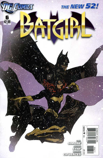 Batgirl 2011 #6 Direct Sales - back issue - $5.00
