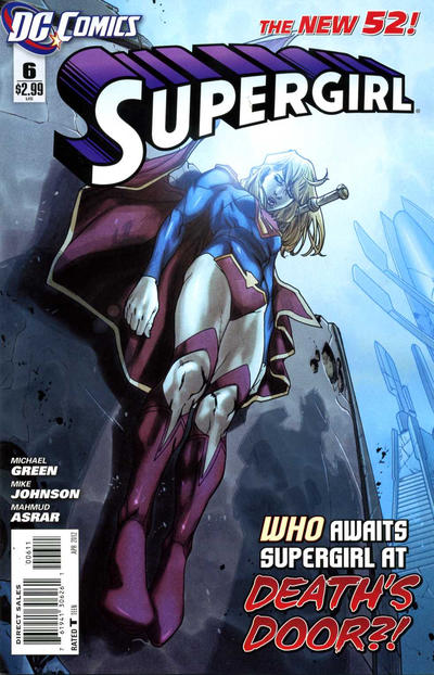 Supergirl 2011 #6 Direct Sales - back issue - $3.00