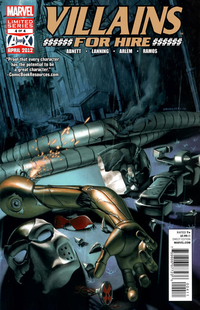 Villains for Hire 2012 #4 - back issue - $3.00