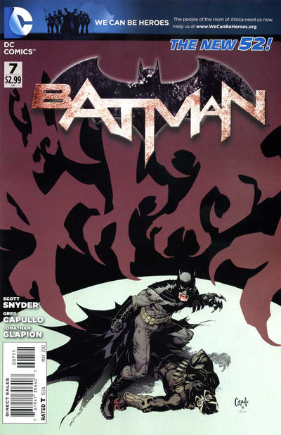 Batman 2011 #7 - No Condition Defined - $8.00