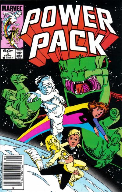 Power Pack 1984 #2 Newsstand ed. - back issue - $5.00