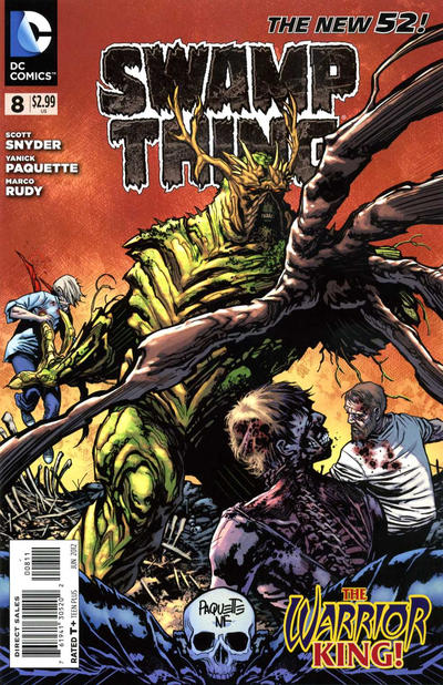 Swamp Thing 2011 #8 - back issue - $3.00