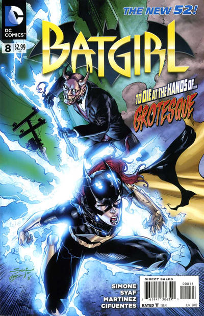 Batgirl 2011 #8 - back issue - $4.00