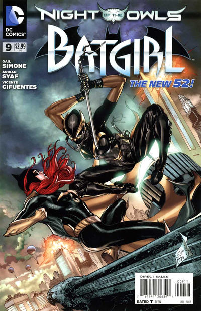 Batgirl 2011 #9 - back issue - $4.00