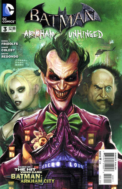 Batman: Arkham Unhinged 2012 #3 - back issue - $3.00