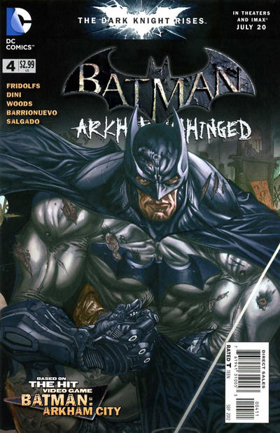 Batman: Arkham Unhinged 2012 #4 - back issue - $3.00