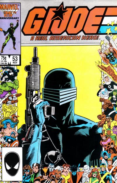 G.I. Joe, A Real American Hero 1982 #53 Direct ed. - back issue - $10.00
