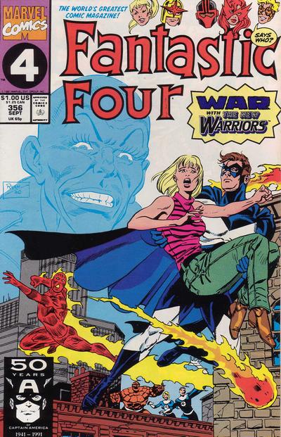 Fantastic Four 1961 #356 Direct ed. - back issue - $3.00