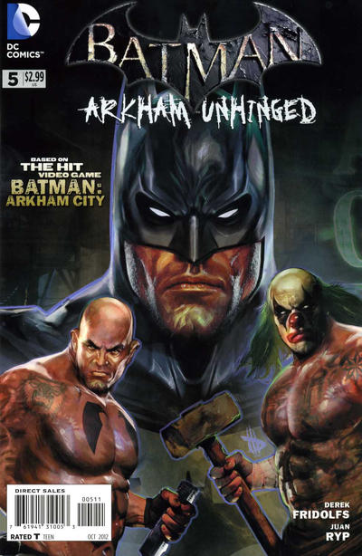 Batman: Arkham Unhinged 2012 #5 - back issue - $3.00