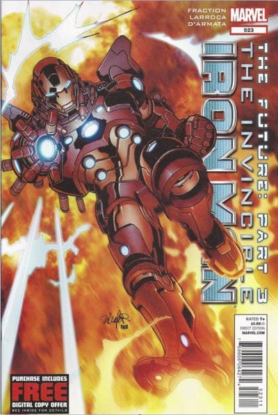 Invincible Iron Man 2008 #523 - back issue - $4.00