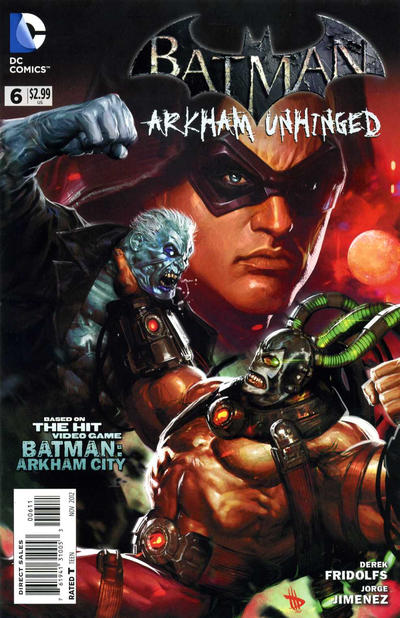 Batman: Arkham Unhinged 2012 #6 - back issue - $3.00