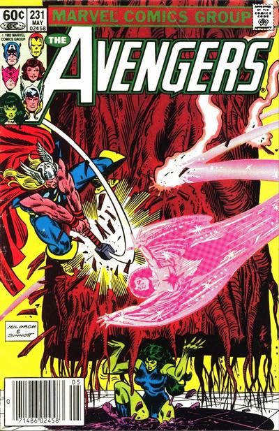 The Avengers 1963 #231 Newsstand ed. - back issue - $5.00