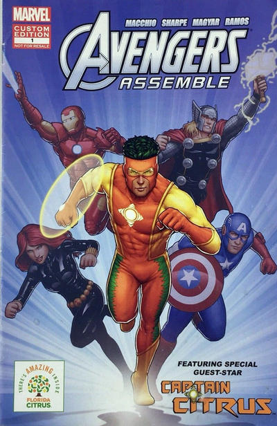 Avengers Assemble Featuring Captain Citrus 2014 #1 - back issue - $1.00