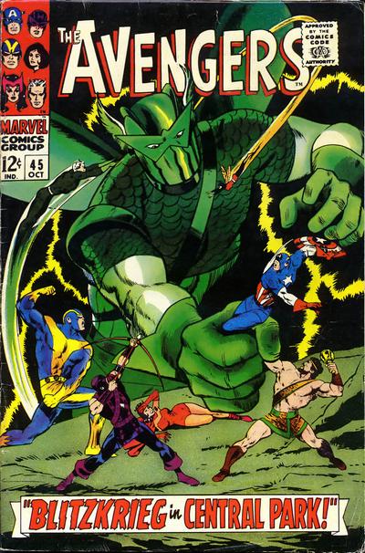 The Avengers 1963 #45 Regular Edition - back issue - $5.00
