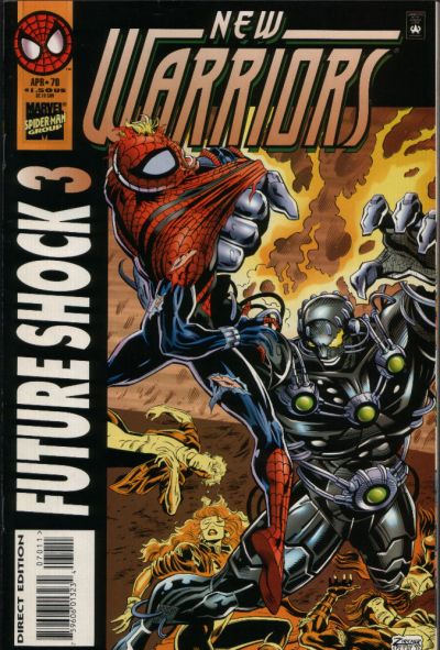 The New Warriors 1990 #70 - back issue - $3.00