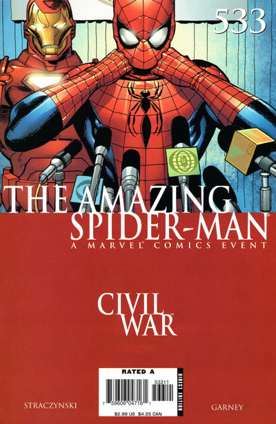 The Amazing Spider-Man 1999 #533 Direct Edition - No Condition Defined - $4.00