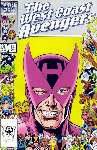 West Coast Avengers 1985 #14 Direct ed. - No Condition Defined - $5.00