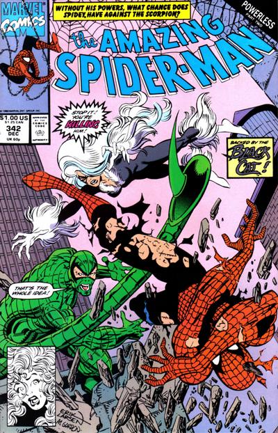 The Amazing Spider-Man 1963 #342 Direct ed. - No Condition Defined - $4.00