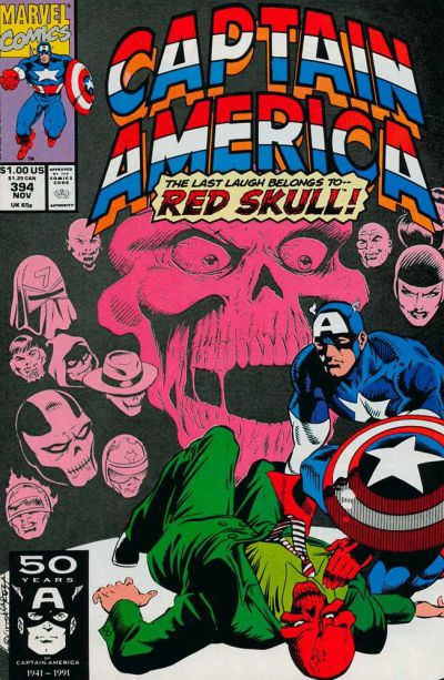 Captain America 1968 #394 Direct ed. - back issue - $4.00