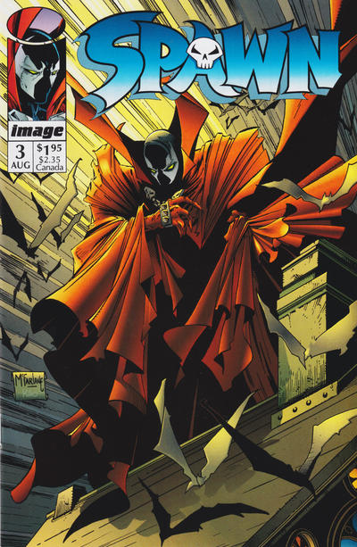 Spawn 1992 #3 Direct ed. - back issue - $8.00