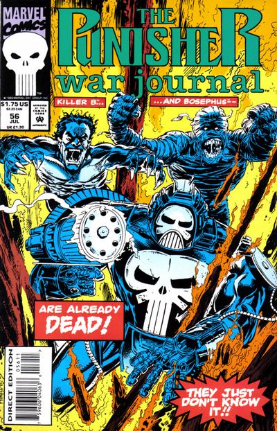 The Punisher War Journal 1988 #56 - back issue - $3.00