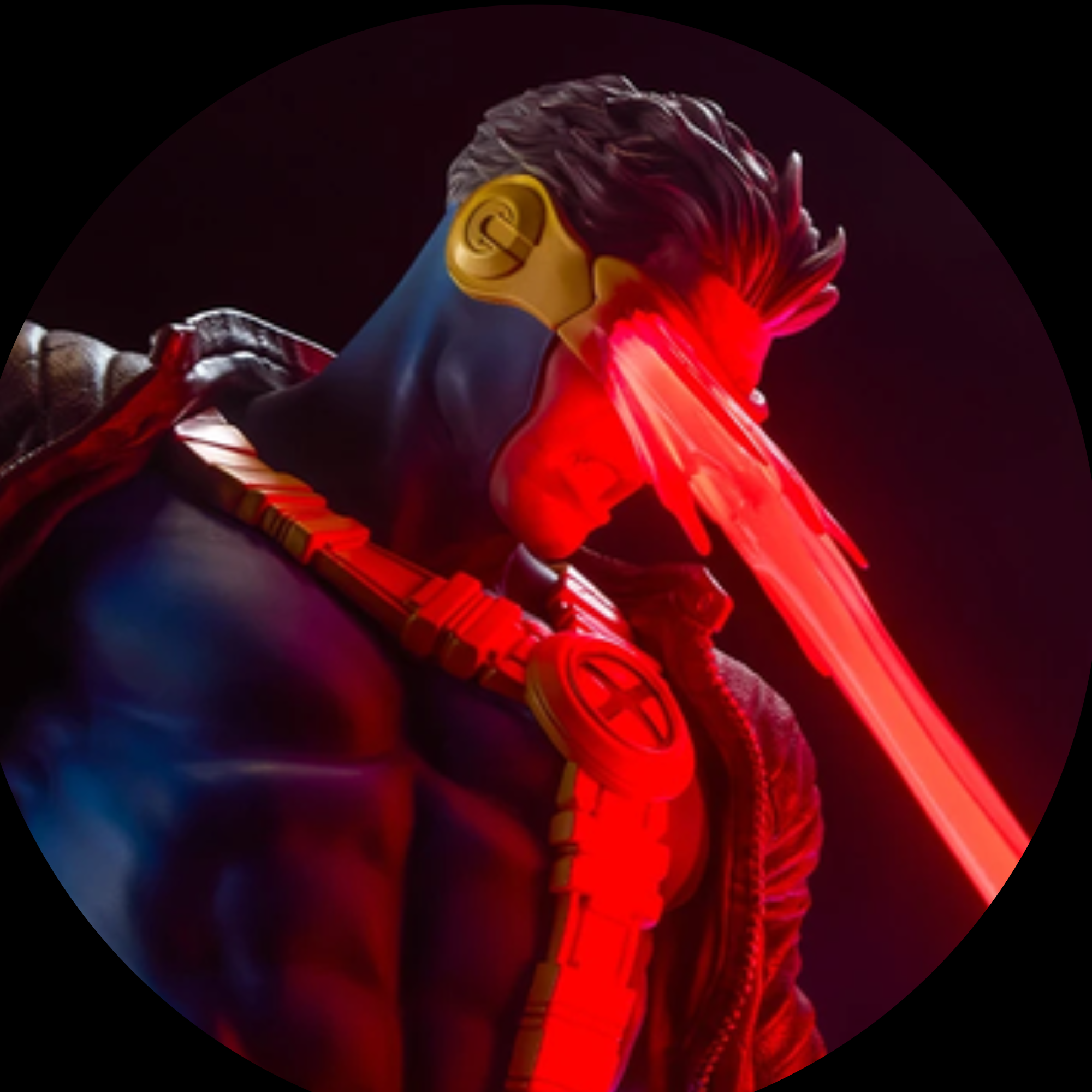 SIDESHOW - CYCLOPS STATUE - X-MEN - PREMIUM FORMAT