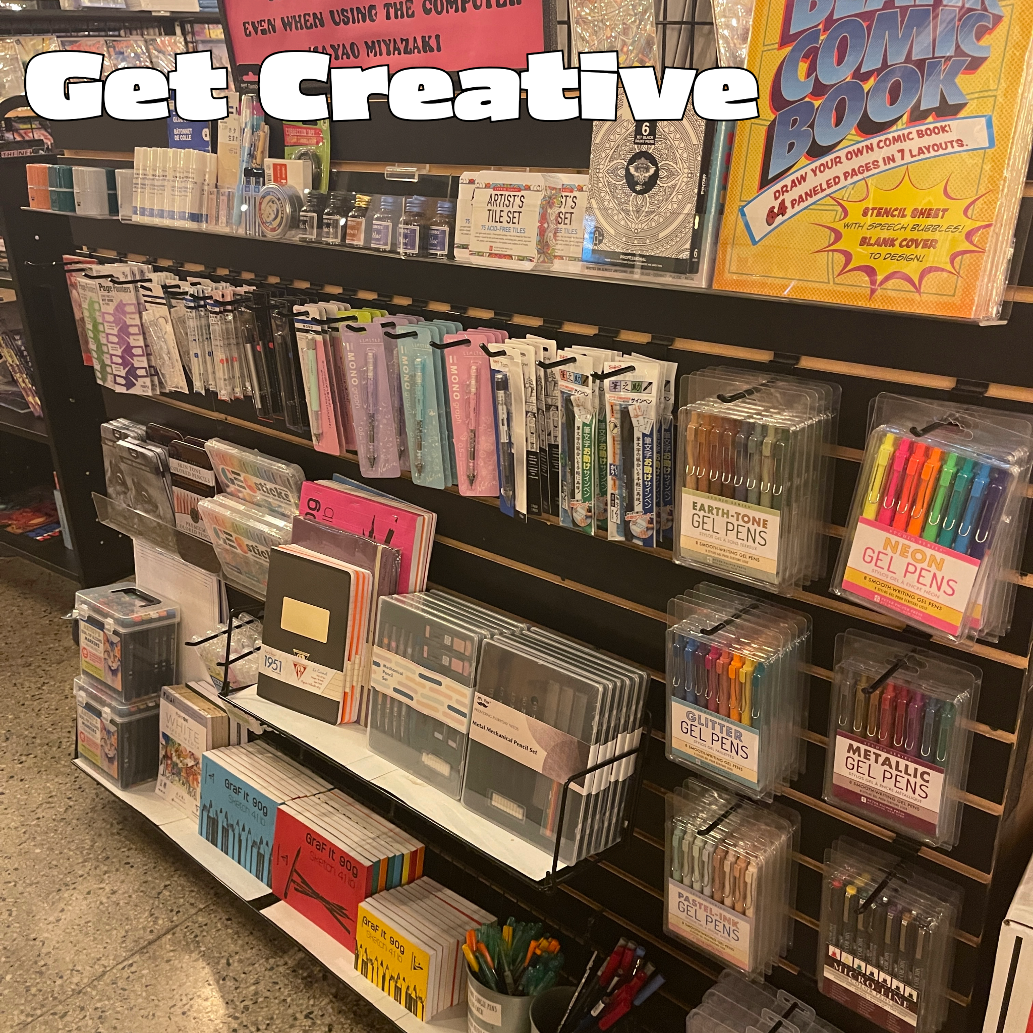 GET CREATIVE