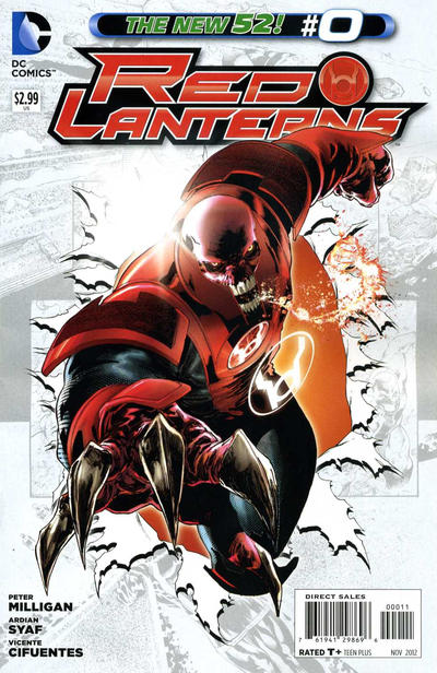 Red Lanterns 2011 #0 - back issue - $3.00