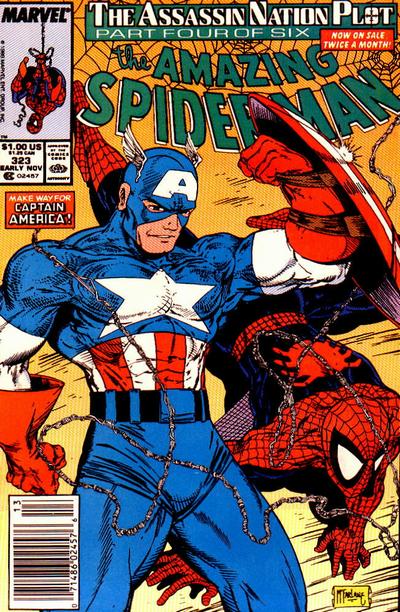 The Amazing Spider-Man 1963 #323 Newsstand ed. - back issue - $8.00