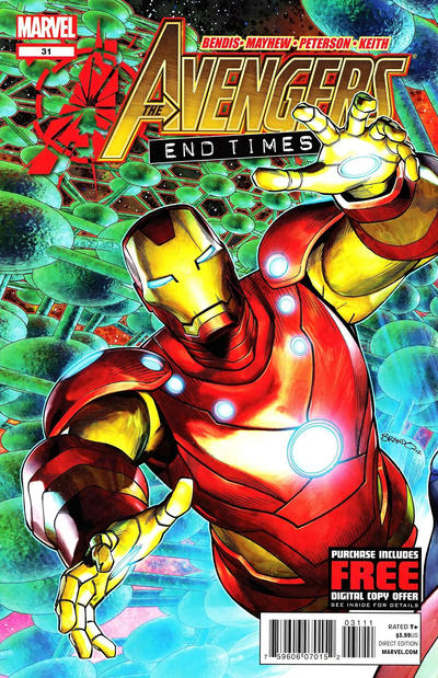 Avengers 2010 #31 Brandon Peterson Cover - back issue - $4.00
