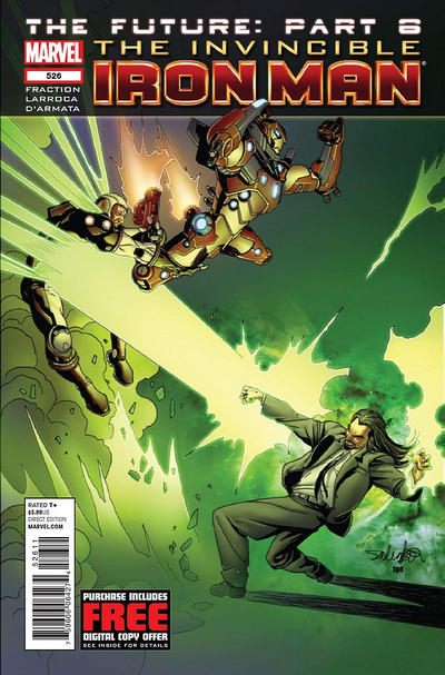 Invincible Iron Man 2008 #526 - back issue - $4.00