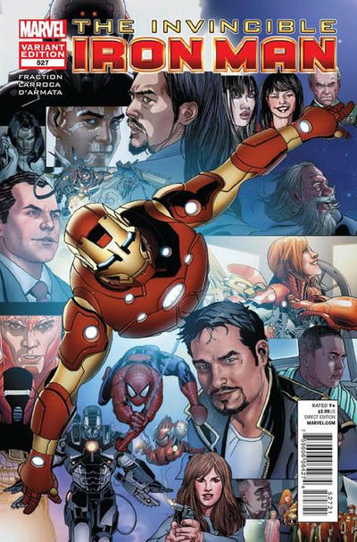 Invincible Iron Man 2008 #527 Run recap Variant - back issue - $4.00