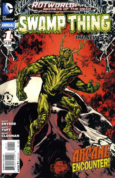 Swamp Thing Annual 2012 #1 Direct Sales - back issue - $5.00