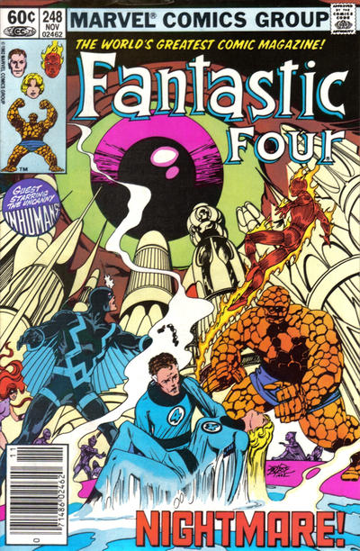 Fantastic Four 1961 #248 Newsstand ed. - back issue - $3.00