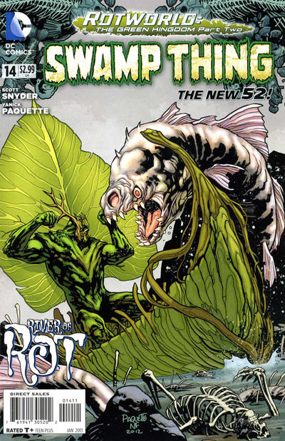 Swamp Thing 2011 #14 - back issue - $3.00
