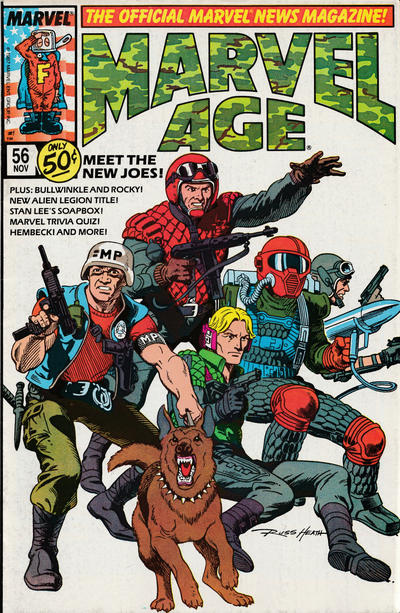 Marvel Age 1983 #56 - back issue - $3.00