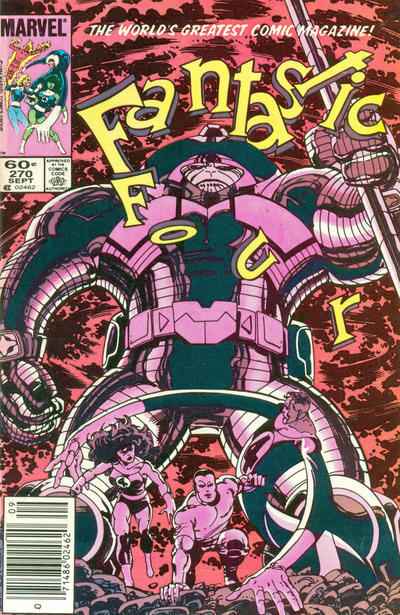 Fantastic Four 1961 #270 Newsstand ed. - back issue - $5.00