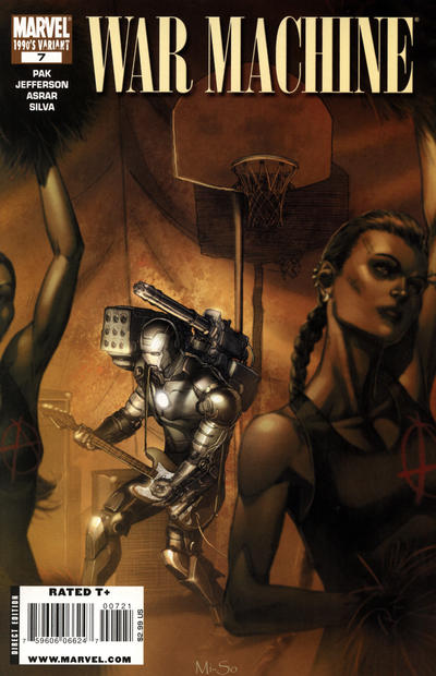 War Machine 2009 #7 1990's Variant Edition - back issue - $3.00