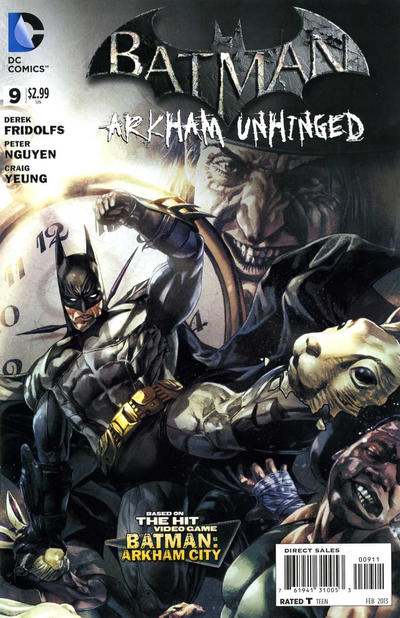 Batman: Arkham Unhinged 2012 #9 - back issue - $3.00