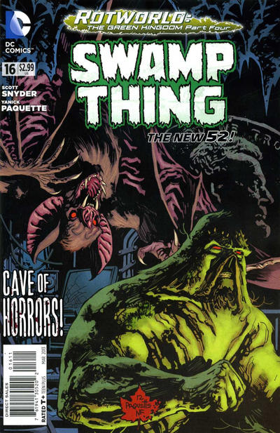 Swamp Thing 2011 #16 Direct Sales - back issue - $3.00