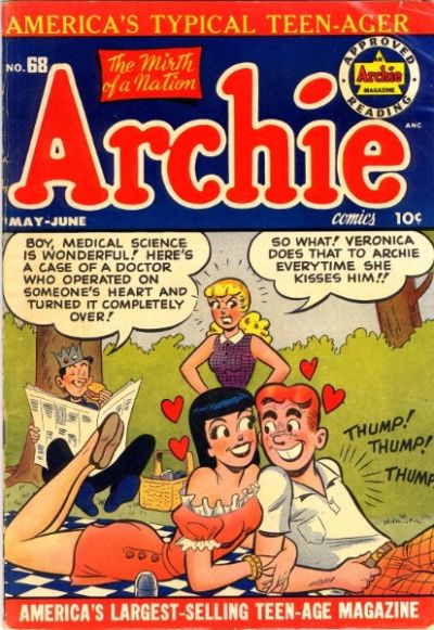 Archie Comics 1942 #68 - back issue - $30.00