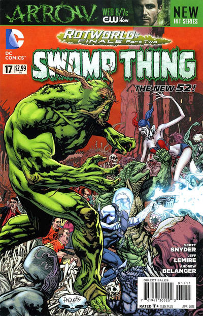 Swamp Thing 2011 #17 - back issue - $3.00